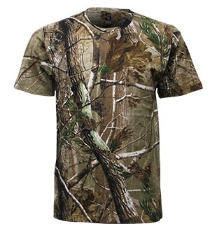 Camouflage t shirt realtree