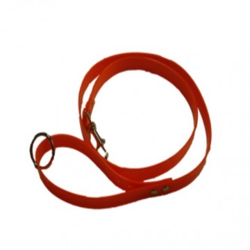 Hondenlijn PU 1,20mlx19mm oranje