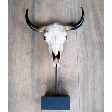 Trofee os imitatie 31x12xh47 cm naturel