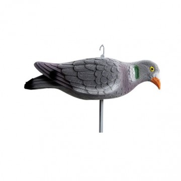 Lokvogel feeding duif geflockt 33cm