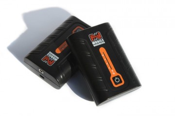 Mobile warming accu met 2 aansluitingen