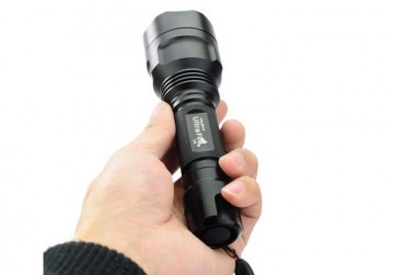 Ultrafire C8 1000 lumen jagers pakket compleet