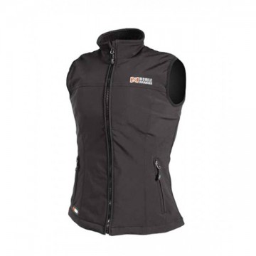 Mobile warming Verwarmde dames bodywarmer softshell